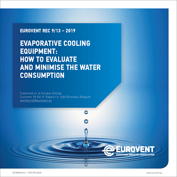 2019 - How to evaluate and minimise the water consumption
