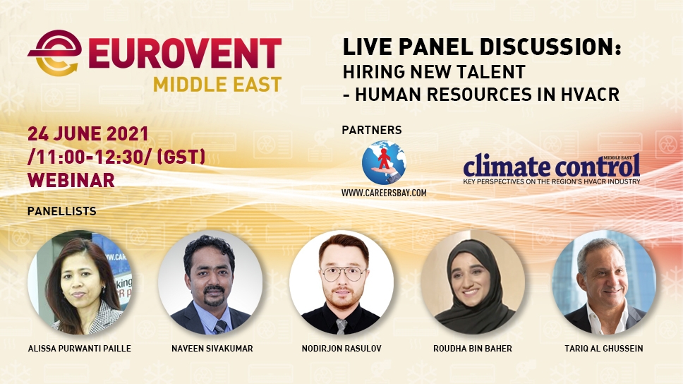 2021 - EME live panel discussion on human resources in HVACR